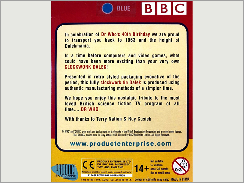 Classic TV Daleks